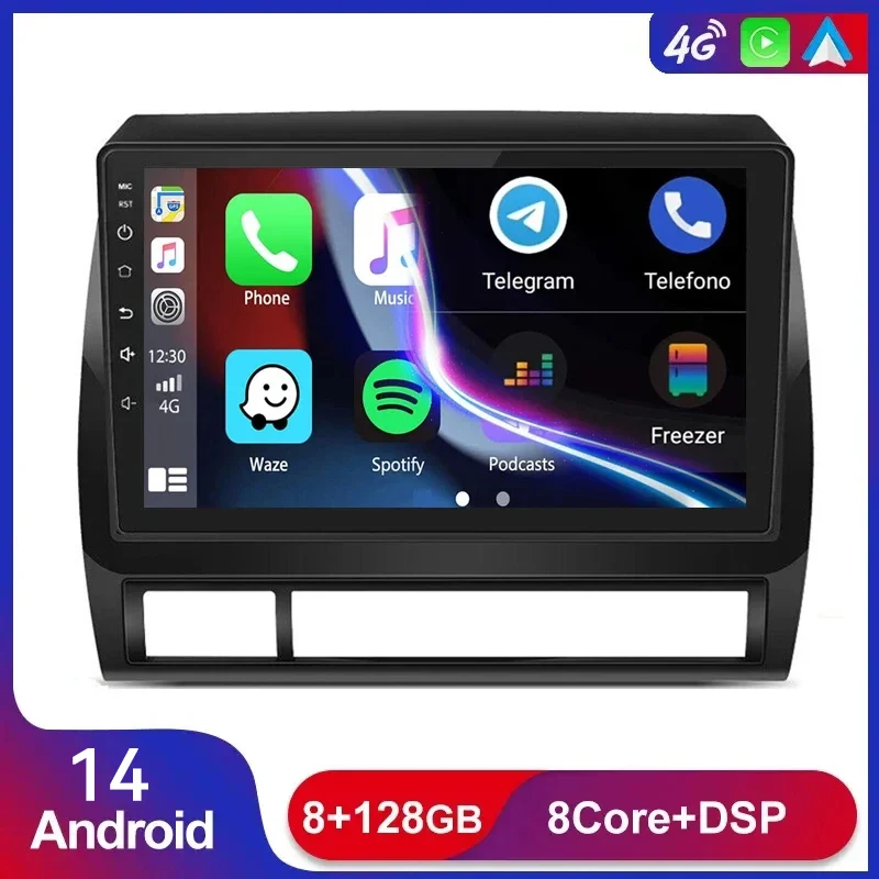 For Toyota Tacoma 2 HILUX 2005 - 2015 Android 14.0 Car Radio Multimedia Video Player Auto Stereo wireless Carplay GPS Navigation
For Toyota Tacoma 2 HILUX 2005 - 2015 Android 14.0 Car Radio Multimedia Video Player Auto Stereo wireless Carplay GPS Navigation