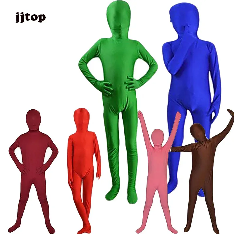 Adult Kids Black Invisible Man Costume Lycra Full Body Zentai Suit Halloween men Second Skin Tight Bodysuit Cosplay costume
Adult Kids Black Invisible Man Costume Lycra Full Body Zentai Suit Halloween men Second Skin Tight Bodysuit Cosplay costume