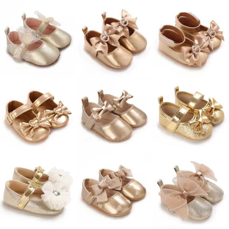Infant Pre-Walker Shoes 0-1Year Baby Girls Princess Sandals Bowknot Soft Sole Elegant Formal Walking Shoes
Infant Pre-Walker Shoes 0-1Year Baby Girls Princess Sandals Bowknot Soft Sole Elegant Formal Walking Shoes