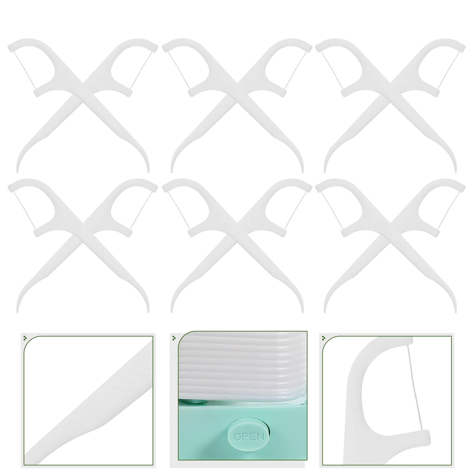 Dental Floss Box Portable Flosses Household Tooth Picks Sticks Plastic Toothpick Flossers Compact Travel
Dental Floss Box Portable Flosses Household Tooth Picks Sticks Plastic Toothpick Flossers Compact Travel