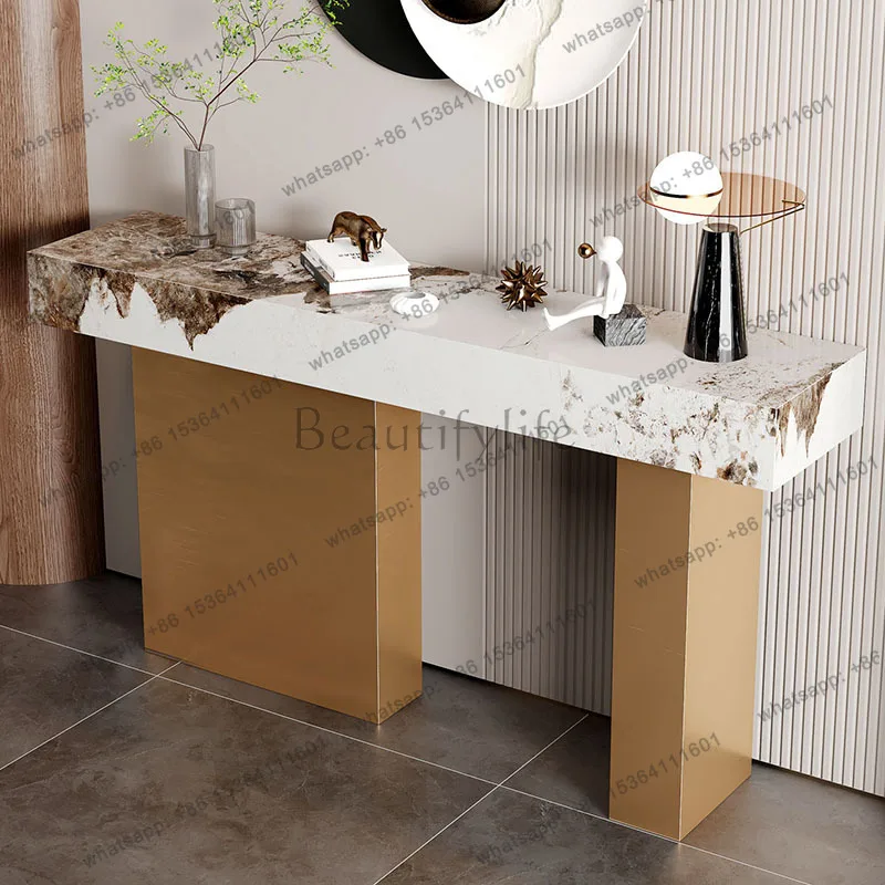 Nordic Minimalist Entrance Table Corner Table Hallway Aesthetic Narrow Hall Luxury Recibidor Para Entrada Furniture Living Room
Nordic Minimalist Entrance Table Corner Table Hallway Aesthetic Narrow Hall Luxury Recibidor Para Entrada Furniture Living Room