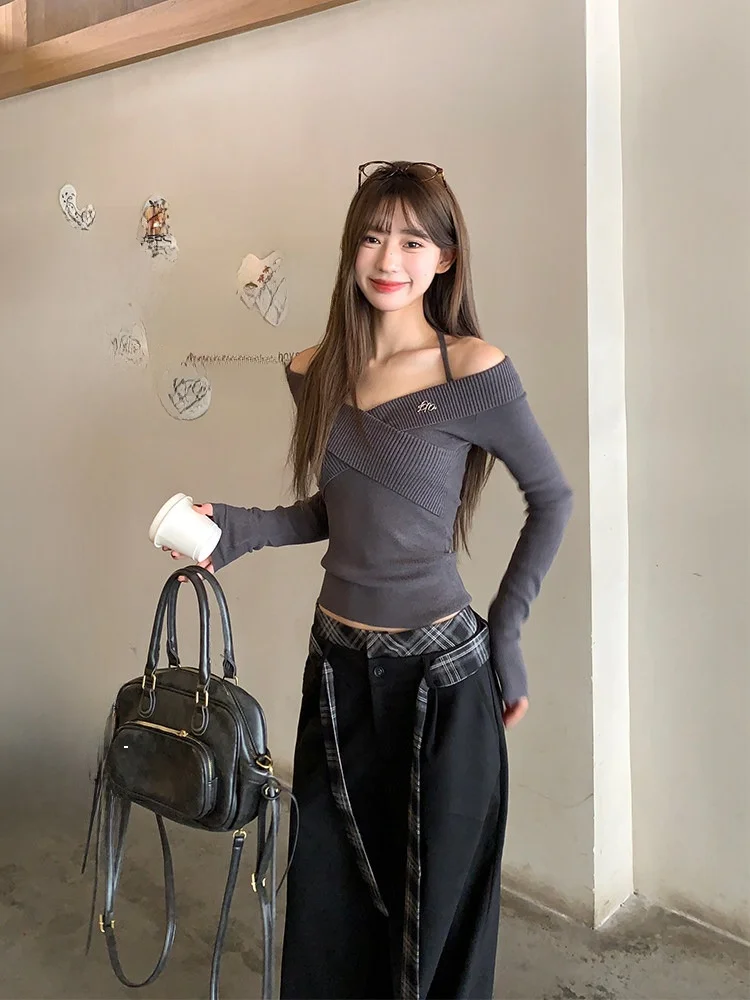 Женский трикотажный топ-база Neline Slim Fit с открытыми плечами, повседневный, от Song Zhengen
Женский трикотажный топ-база Neline Slim Fit с открытыми плечами, повседневный, от Song Zhengen