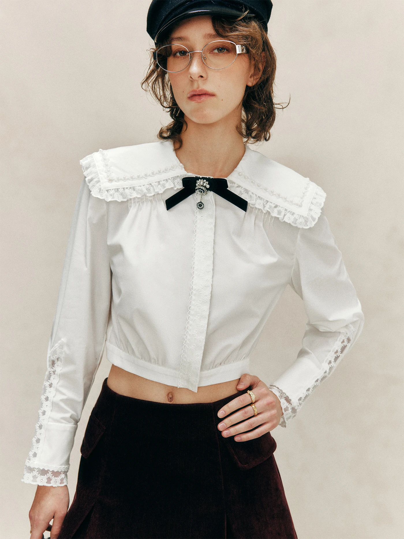 Бархатная блузка Princ Sle с рюшами на рукавах и воротником-стойкой, с объемной вышивкой, длинными рукавами, дышащая, повседневная женская одежда
Бархатная блузка Princ Sle с рюшами на рукавах и воротником-стойкой, с объемной вышивкой, длинными рукавами, дышащая, повседневная женская одежда