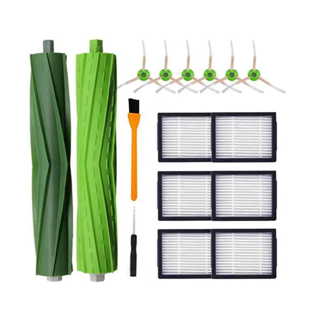 16-piece set Suitable for irobot i7 i7+ E5 E6 series main brush strainer edge brush accessories
16-piece set Suitable for irobot i7 i7+ E5 E6 series main brush strainer edge brush accessories