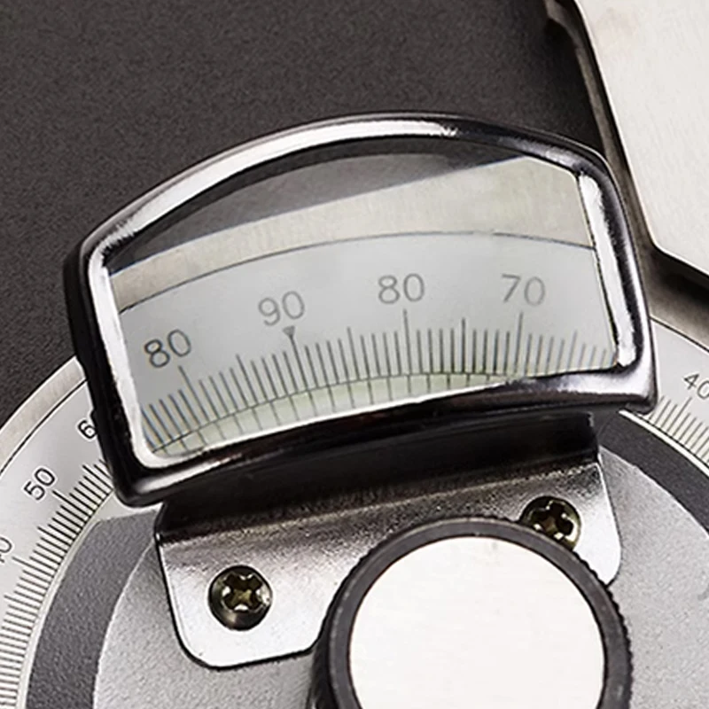 360°Universal Angle Ruler Stainless Steel Protractor High Precision Woodworking Measuring Instrument Tools With Magnifying Glass
360°Universal Angle Ruler Stainless Steel Protractor High Precision Woodworking Measuring Instrument Tools With Magnifying Glass