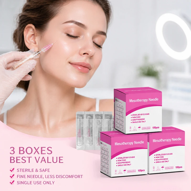Disposable Sterile Hypodermic Needle 100PCS/BOX 18G 30MM 25G 13MM 300PCS 500PCS Stainless Steel
Disposable Sterile Hypodermic Needle 100PCS/BOX 18G 30MM 25G 13MM 300PCS 500PCS Stainless Steel