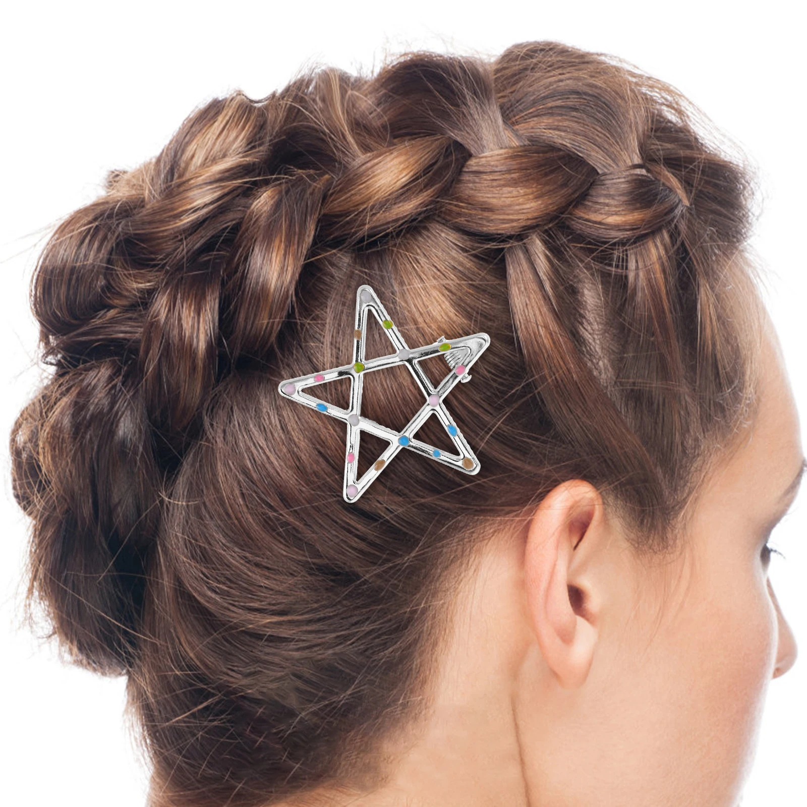 Cute Hairpin Clips for Women Girls Simple Bang Side Decorative Accessories Sweet Dot Pattern Stylish Design Versatile Matching
Cute Hairpin Clips for Women Girls Simple Bang Side Decorative Accessories Sweet Dot Pattern Stylish Design Versatile Matching