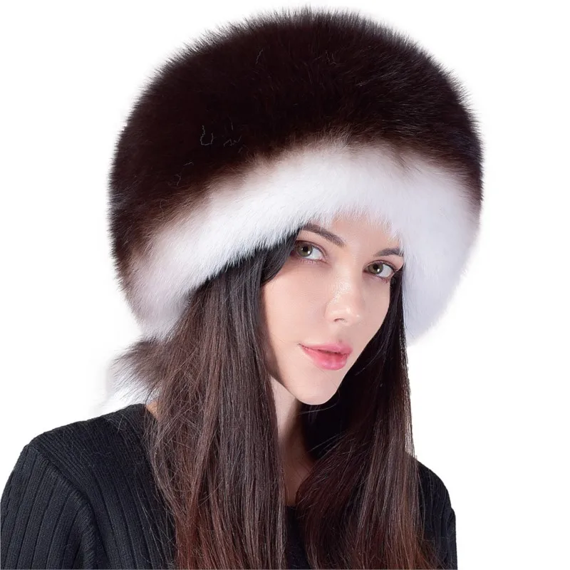 Woolen hat for women five-tailed ear and warmth thick fur
Woolen hat for women five-tailed ear and warmth thick fur