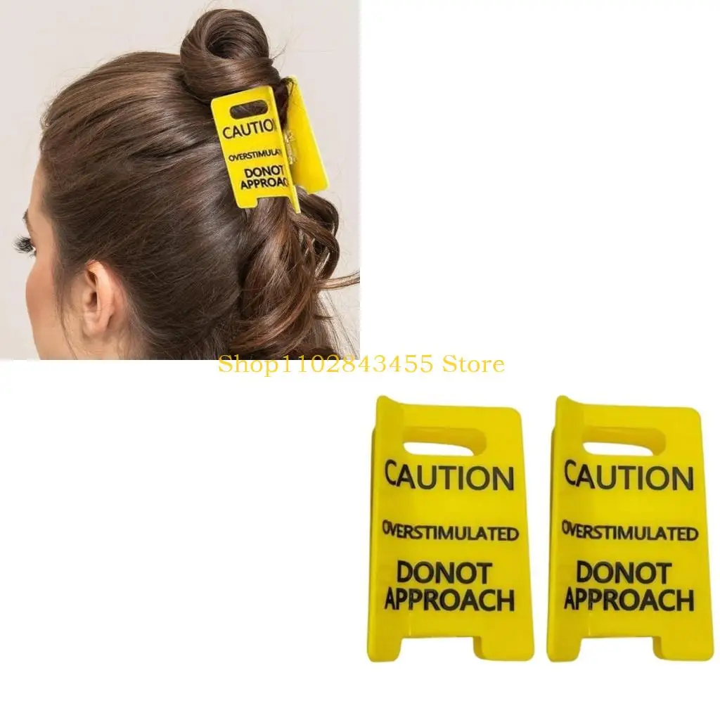 49MC знак предупреждения о чрезмерной стимуляции, зажим для волос, забавный аксессуар для захвата тонких волос
49MC знак предупреждения о чрезмерной стимуляции, зажим для волос, забавный аксессуар для захвата тонких волос