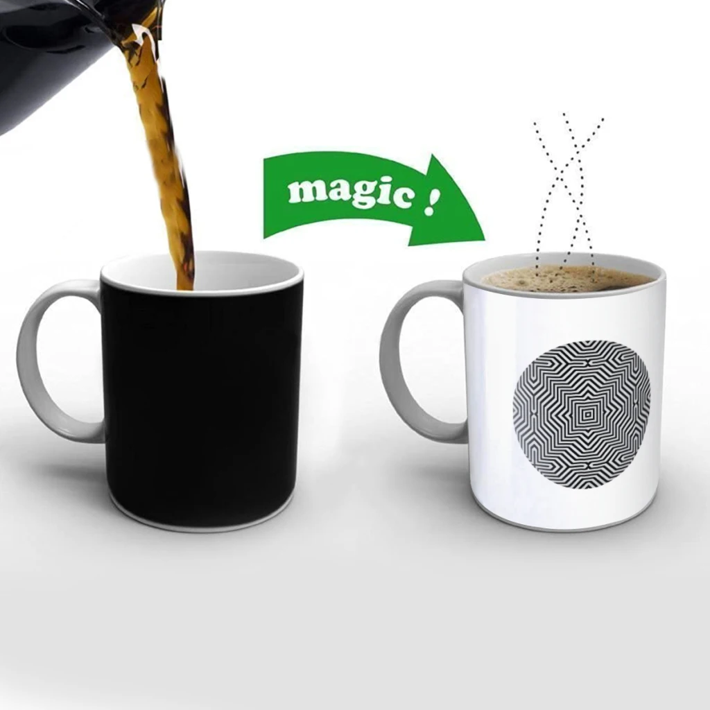 Illusion Style Pattern Creativity Change Color Chang mug Ceramic mug Hot Coffee Cup Breakfast Cup Mug Friend Gift
Illusion Style Pattern Creativity Change Color Chang mug Ceramic mug Hot Coffee Cup Breakfast Cup Mug Friend Gift