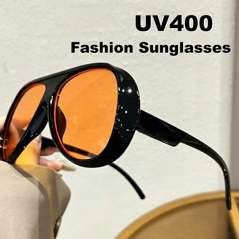 2026 New Vintage Pilot Oversized Sunglasses Retro Frog-Eye Frames UV400 Shades Eyewear Unisex Trendy Summer Sunscreen Glasses
2026 New Vintage Pilot Oversized Sunglasses Retro Frog-Eye Frames UV400 Shades Eyewear Unisex Trendy Summer Sunscreen Glasses