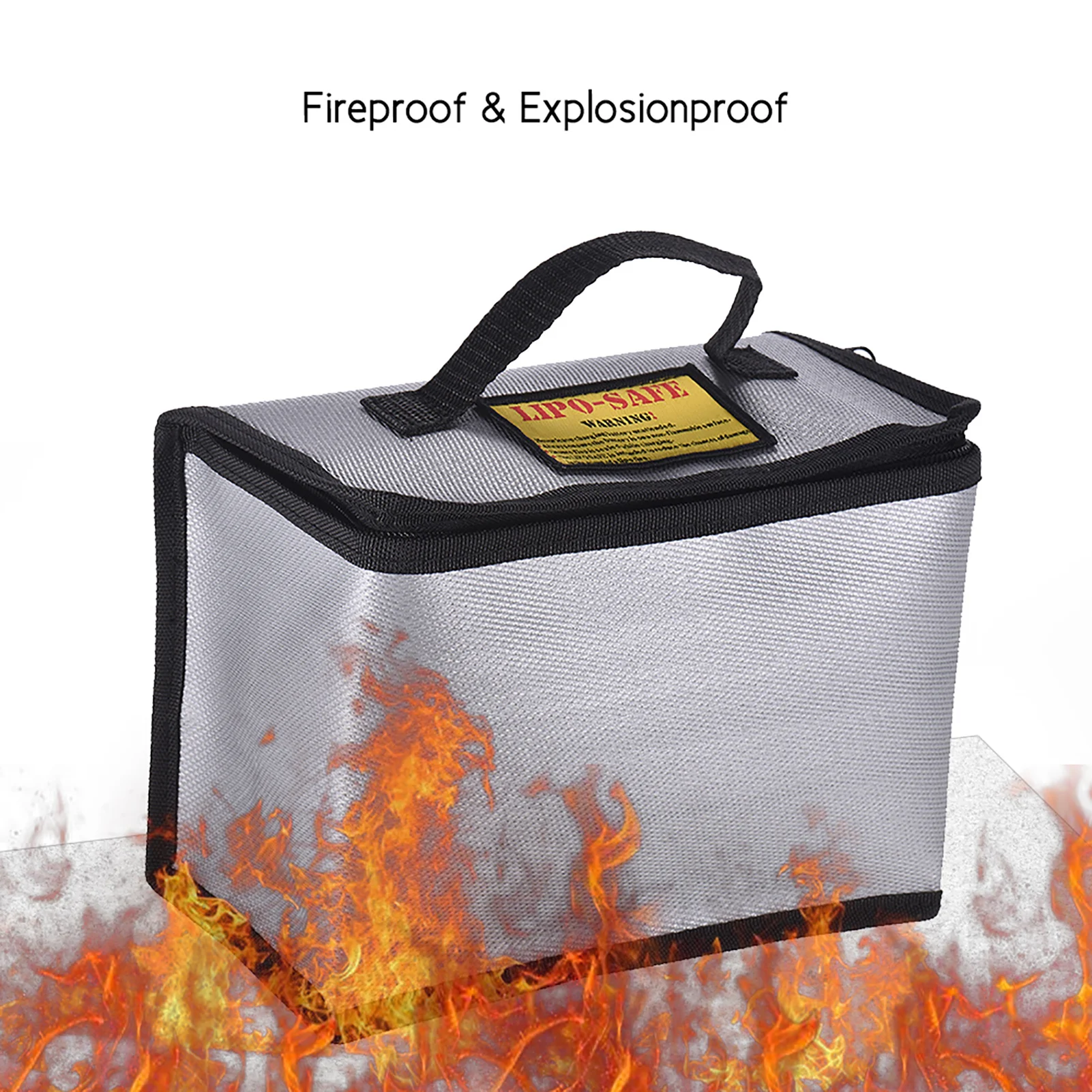 YND-0872 Fireproof Explosionproof Lipo Battery Safe Bag Portable Heat Resistant Pouch Sack for Battery Charge 215 X115 X155mm
YND-0872 Fireproof Explosionproof Lipo Battery Safe Bag Portable Heat Resistant Pouch Sack for Battery Charge 215 X115 X155mm