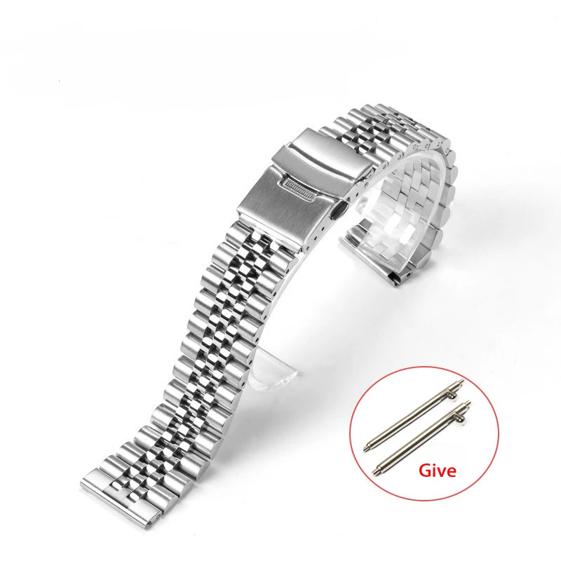For Seiko SKX009 Watchband Straight End Stainless Steel Strap Jubilee Wristband 18mm 19mm 20mm 21mm 22mm 23mm 24mm Bracelet Part
For Seiko SKX009 Watchband Straight End Stainless Steel Strap Jubilee Wristband 18mm 19mm 20mm 21mm 22mm 23mm 24mm Bracelet Part