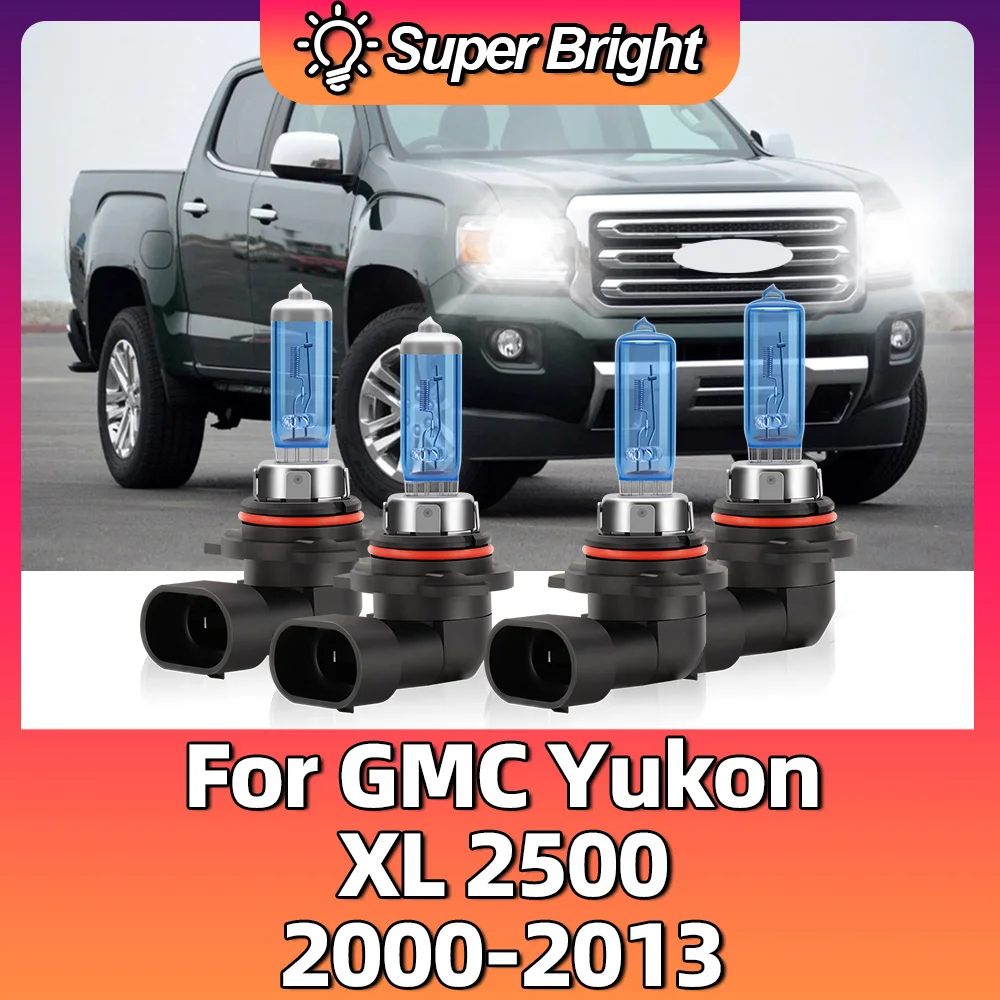 12V 100W Halogen Bulbs Headlights High Low Light With GMC Yukon XL 2500 2000-2005 2006 2007 2008 2009 2010 2011 2012 2013 2/4PCS
12V 100W Halogen Bulbs Headlights High Low Light With GMC Yukon XL 2500 2000-2005 2006 2007 2008 2009 2010 2011 2012 2013 2/4PCS