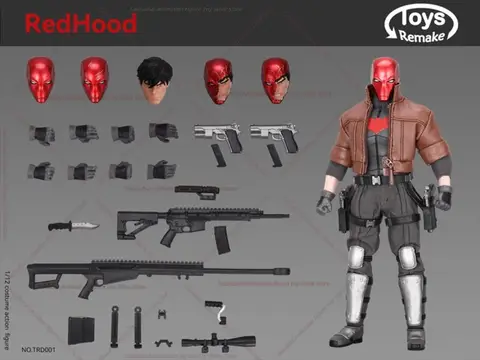 In Stock ToysRemake Original TRD001 Red Hood 1/12 Clothing Action Figure Model Toys Collection Gifts