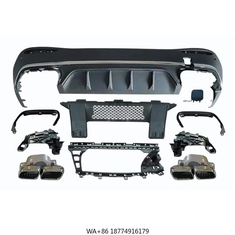 Заводская цена, спойлер бампера, задний выхлоп для - X254 GLC, обновление GLC63, стильный спойлер, выхлопные автозапчасти
Заводская цена, спойлер бампера, задний выхлоп для - X254 GLC, обновление GLC63, стильный спойлер, выхлопные автозапчасти