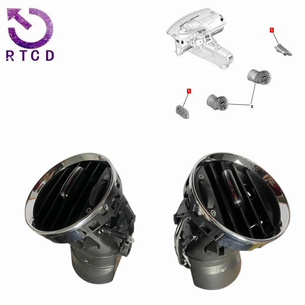 Instrument Panel Air Outlet Vent 8265 CN right 8265 CP left FOR Peugeot 3008 (T88)
Instrument Panel Air Outlet Vent 8265 CN right 8265 CP left FOR Peugeot 3008 (T88)