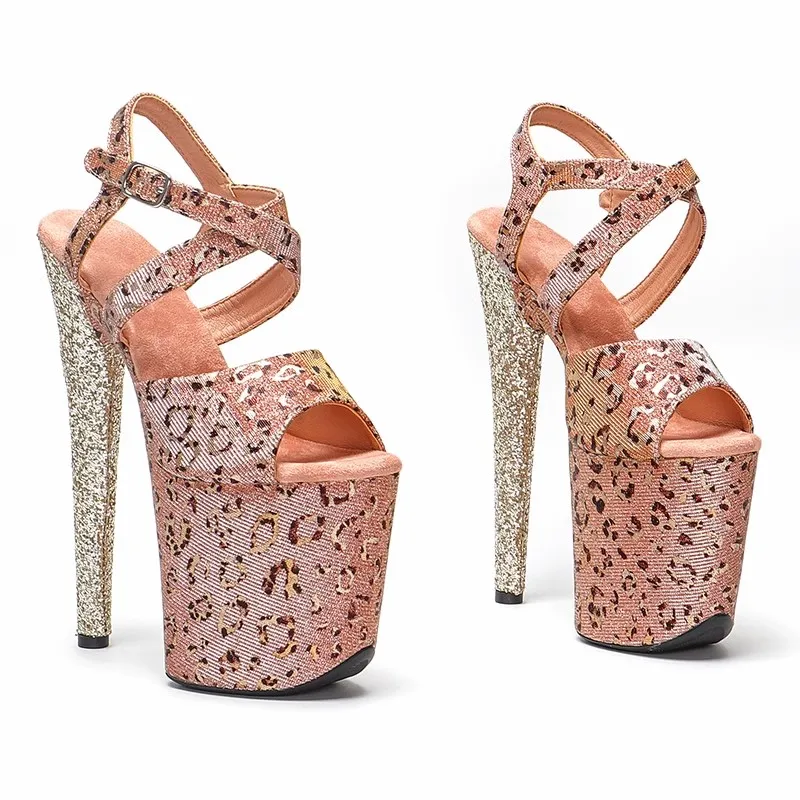 Women 20CM/8inches Glitter Upper Plating Platform Sexy High Heels Sandals Pole Dance Shoes 225
Women 20CM/8inches Glitter Upper Plating Platform Sexy High Heels Sandals Pole Dance Shoes 225