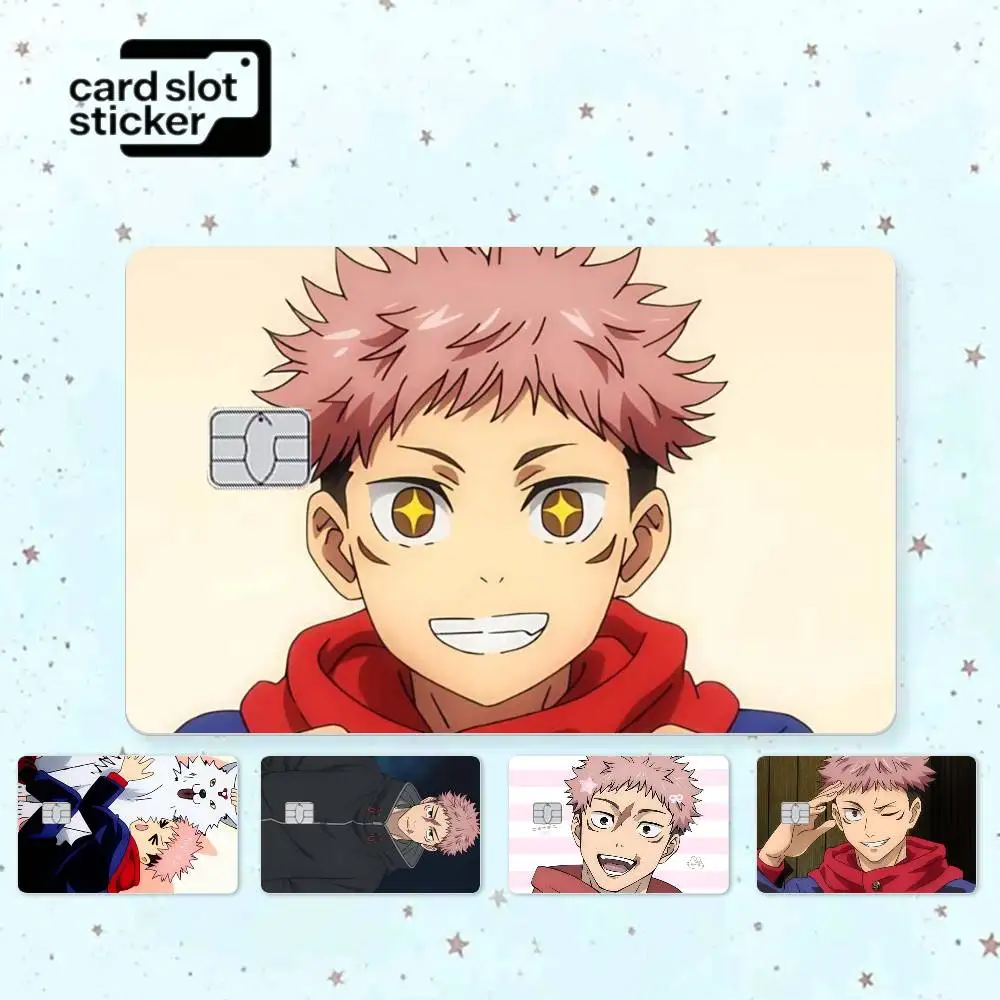 Cartoon C-Character Yuji Itadori Credit Card HD Stickers Small Chip Waterproof Sticker Game Card Decal Gift
Cartoon C-Character Yuji Itadori Credit Card HD Stickers Small Chip Waterproof Sticker Game Card Decal Gift