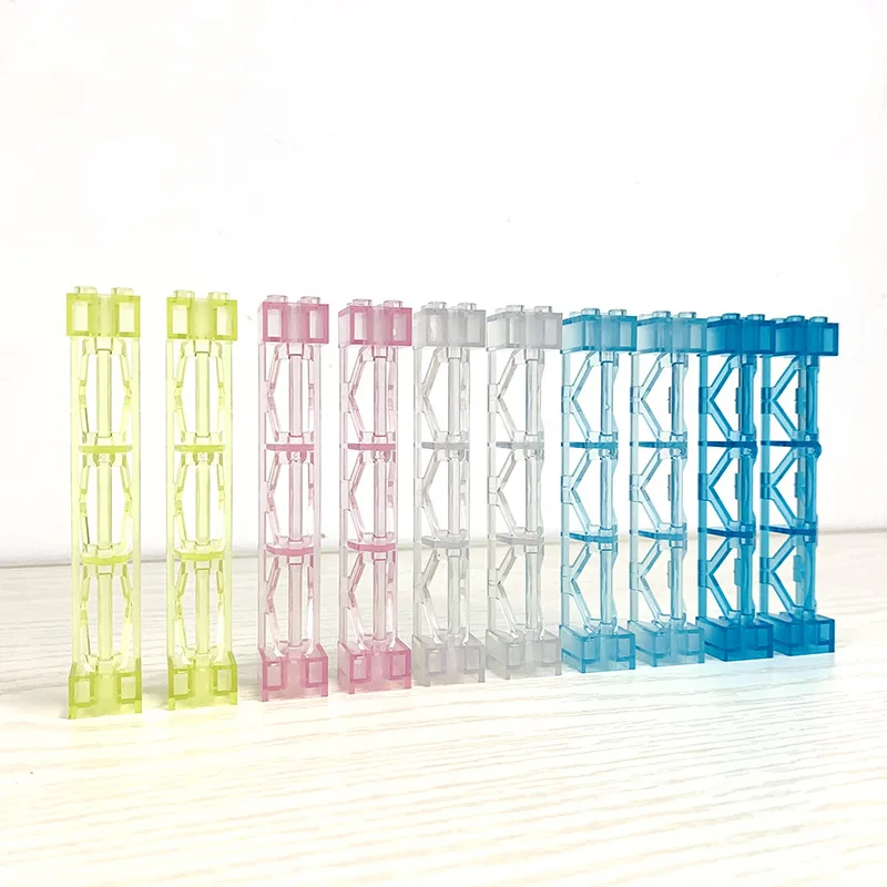 2x2x10 Train Track Support Pillar Building Blocks 4-Hole MOC Accessory Compatible with Part 30517 Small Particle Assembly Toy
2x2x10 Train Track Support Pillar Building Blocks 4-Hole MOC Accessory Compatible with Part 30517 Small Particle Assembly Toy