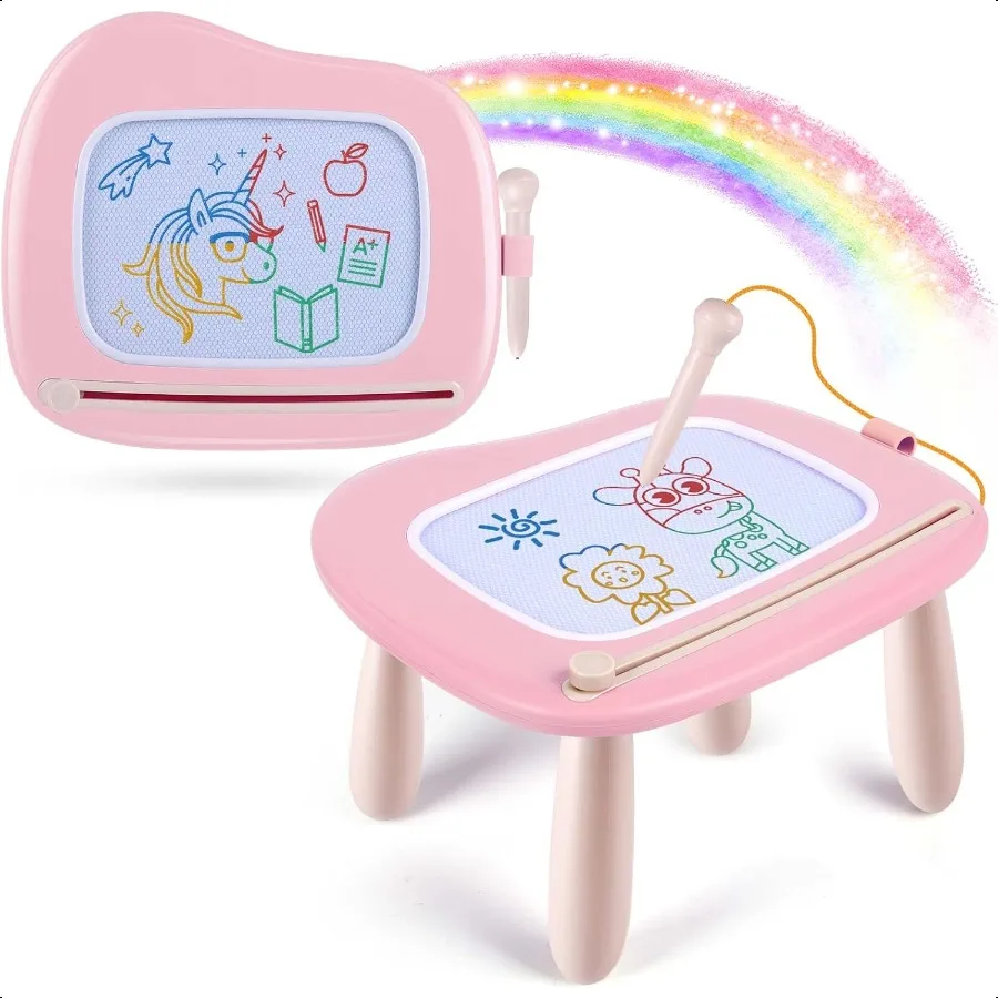 Smasiagon Magnetic Drawing Board for Toddler Toys for 12 Year Old Girl Portable Doodle Board Pad Learning and Educational Toys
Smasiagon Magnetic Drawing Board for Toddler Toys for 12 Year Old Girl Portable Doodle Board Pad Learning and Educational Toys