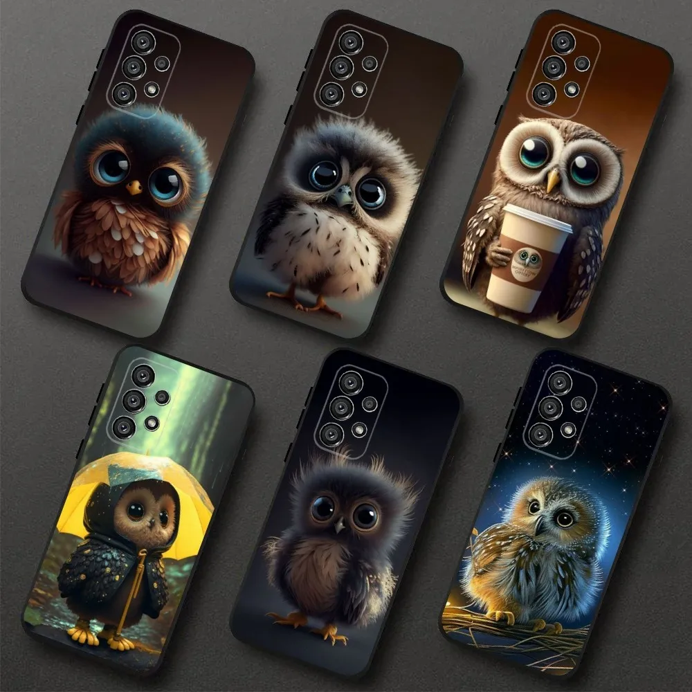Cute Owl Phone Case For Samsung Galaxy A20,A21s,A22,A31,A32,A52,A53,A72,73,A80,A91 Soft Black Cover
Cute Owl Phone Case For Samsung Galaxy A20,A21s,A22,A31,A32,A52,A53,A72,73,A80,A91 Soft Black Cover