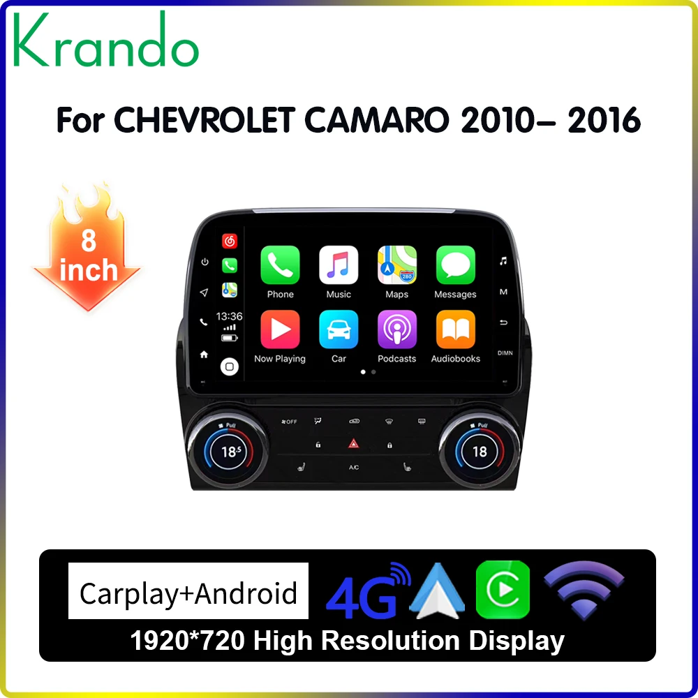 Krando 12.3'' Android Car Radio For Chevrolet Camaro 2010 - 2016 Navigation GPS Audio Stereo Wireless Carplay Multimedia Player
Krando 12.3'' Android Car Radio For Chevrolet Camaro 2010 - 2016 Navigation GPS Audio Stereo Wireless Carplay Multimedia Player