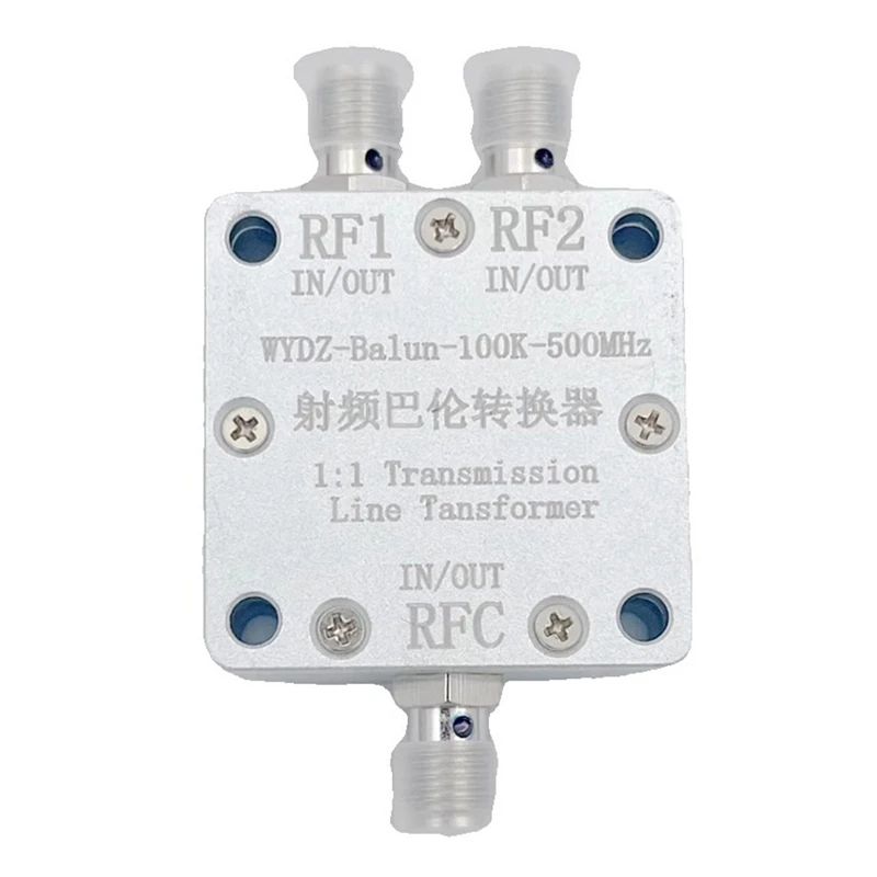 100K-500Khz RF Balun Transformer Clock Sine Square Wave Signal End To Differential To Single End Line Transformer
100K-500Khz RF Balun Transformer Clock Sine Square Wave Signal End To Differential To Single End Line Transformer