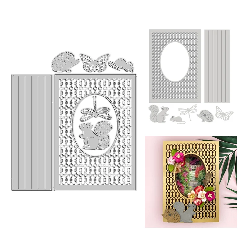 2022 New The Trellis Frame Die Set Cutting Dies Scrapbooking For Paper Making Embossing Frame Card Craft no Stamps
2022 New The Trellis Frame Die Set Cutting Dies Scrapbooking For Paper Making Embossing Frame Card Craft no Stamps