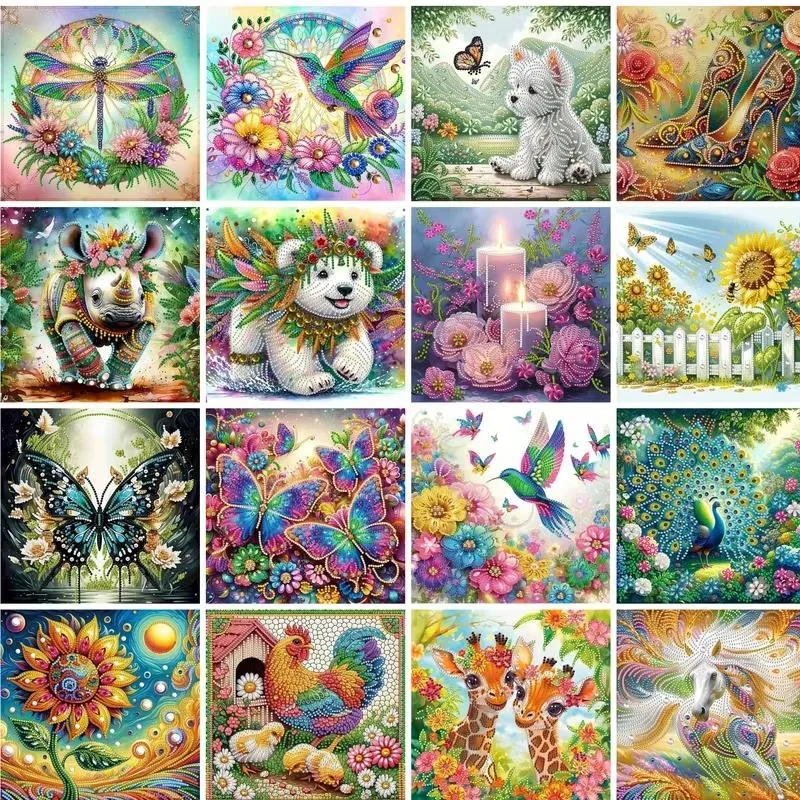 GATYZTORY 30*30cm Animal Decor Partial Special Shaped Drill 5D DIY Diamond Painting Kit Drill Diamond Embroidery Crafts Home Dec
GATYZTORY 30*30cm Animal Decor Partial Special Shaped Drill 5D DIY Diamond Painting Kit Drill Diamond Embroidery Crafts Home Dec