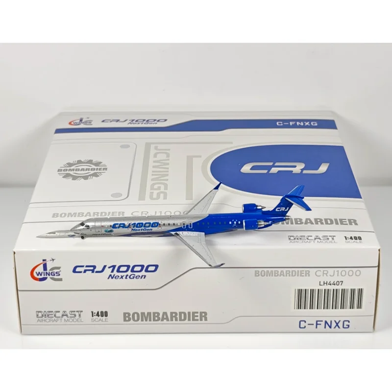 JC Wings 1/400 Bombardier оригинальный CRJ-1000ER C-FNXG литой под давлением модель самолета из сплава Коллекционное декоративное украшение 
JC Wings 1/400 Bombardier оригинальный CRJ-1000ER C-FNXG литой под давлением модель самолета из сплава Коллекционное декоративное украшение