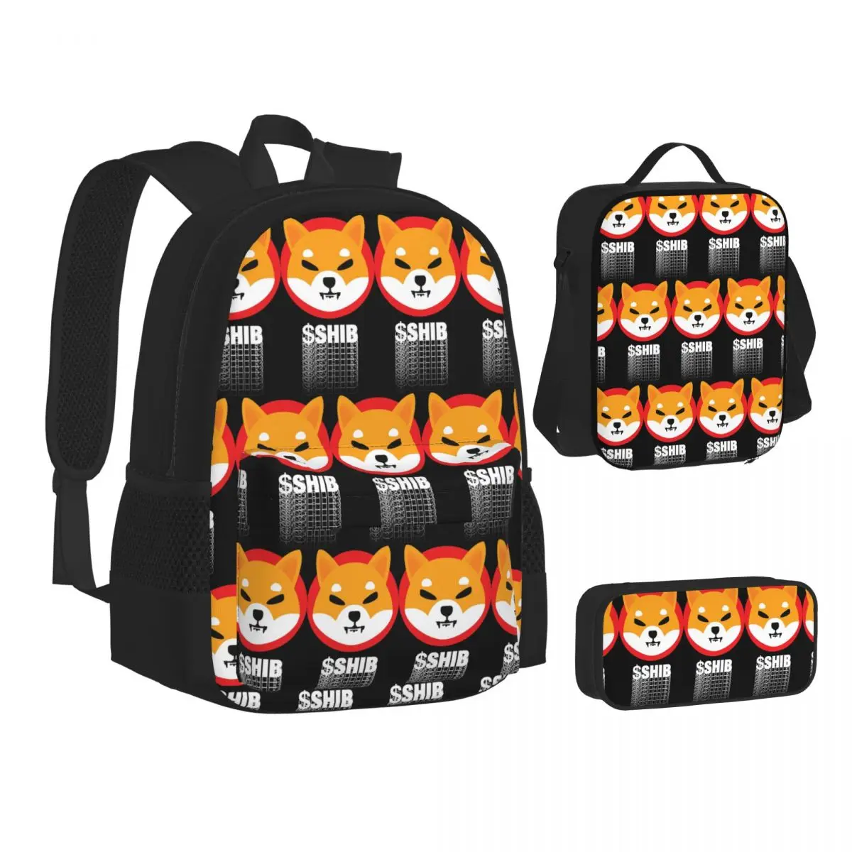 Memecoin Shibacoin To The Moon Backpacks Boys Girls Bookbag Children School Bags Kids Rucksack Lunch Bag Pen Bag Three-Piece Set
Memecoin Shibacoin To The Moon Backpacks Boys Girls Bookbag Children School Bags Kids Rucksack Lunch Bag Pen Bag Three-Piece Set
