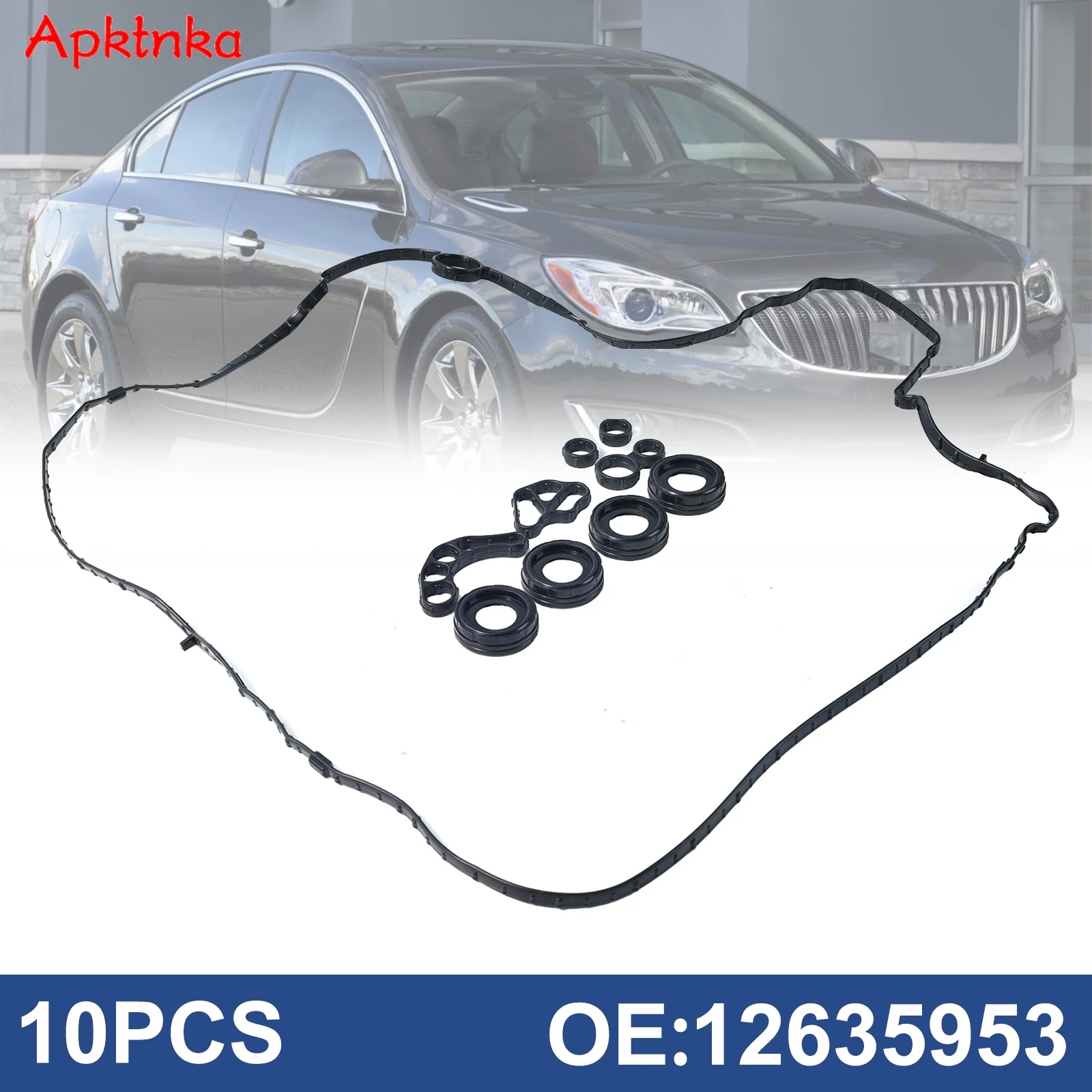 Комплекты прокладок крышки клапана автомобильного двигателя для Buick Cadillac Malibu Camaro Chevrolet GMC 2.0L 2.5L, автомобильные аксессуары 2013-2018 12635744 
Комплекты прокладок крышки клапана автомобильного двигателя для Buick Cadillac Malibu Camaro Chevrolet GMC 2.0L 2.5L, автомобильные аксессуары 2013-2018 12635744