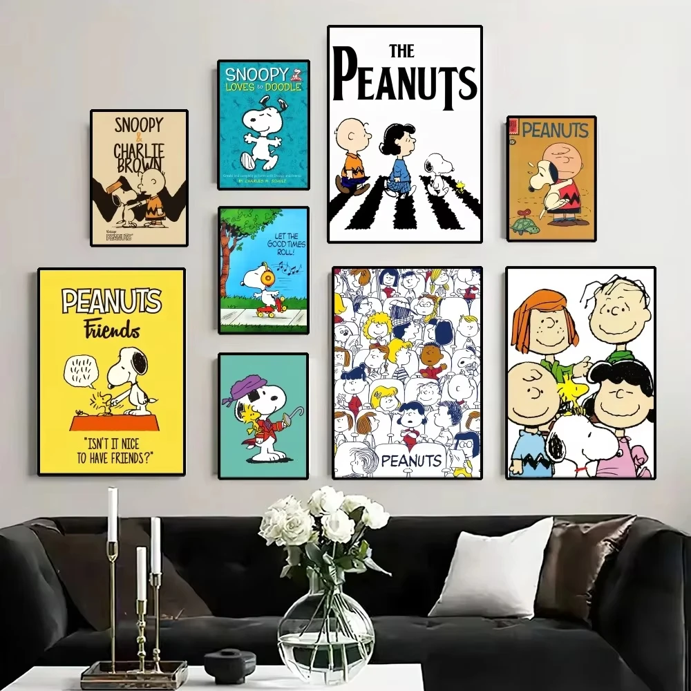 MINISO Cute Fun Snoopy Poster Graffiti Art Canvas Painting Prints Comic Peanuts Dog Picture for Kid Living Room Home Wall Decor
MINISO Cute Fun Snoopy Poster Graffiti Art Canvas Painting Prints Comic Peanuts Dog Picture for Kid Living Room Home Wall Decor