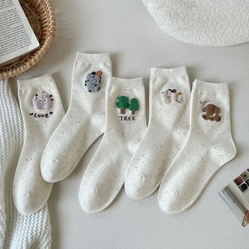 Korean Fashion Women Socks Cartoon Dog Print Kawaii Cute Socks Women Casual Harajuku Ins Streetwear Cotton Long Socks
Korean Fashion Women Socks Cartoon Dog Print Kawaii Cute Socks Women Casual Harajuku Ins Streetwear Cotton Long Socks