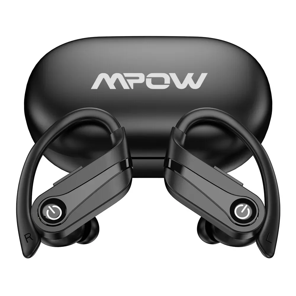 Mpow Bluetooth 5,3 наушники стерео водонепроницаемые спортивные Беспроводные наушники с крючком
Mpow Bluetooth 5,3 наушники стерео водонепроницаемые спортивные Беспроводные наушники с крючком