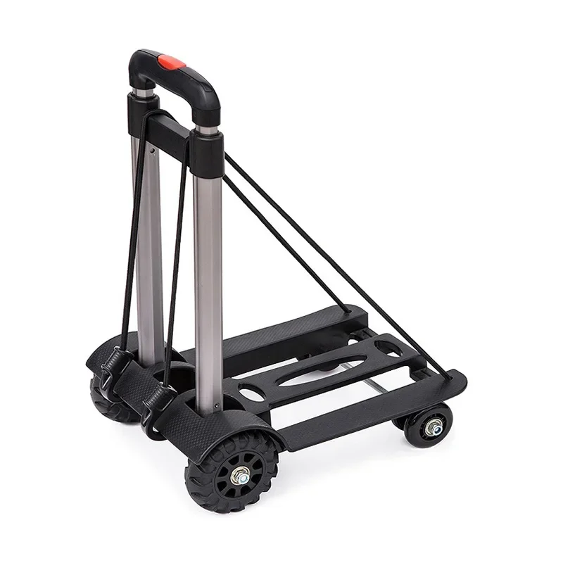 Aluminum Alloy 4-Wheel Foldable Cart with Silent Wheels 40kg Portable Trolley for Shopping Luggage Cargo Hand Truck
Aluminum Alloy 4-Wheel Foldable Cart with Silent Wheels 40kg Portable Trolley for Shopping Luggage Cargo Hand Truck