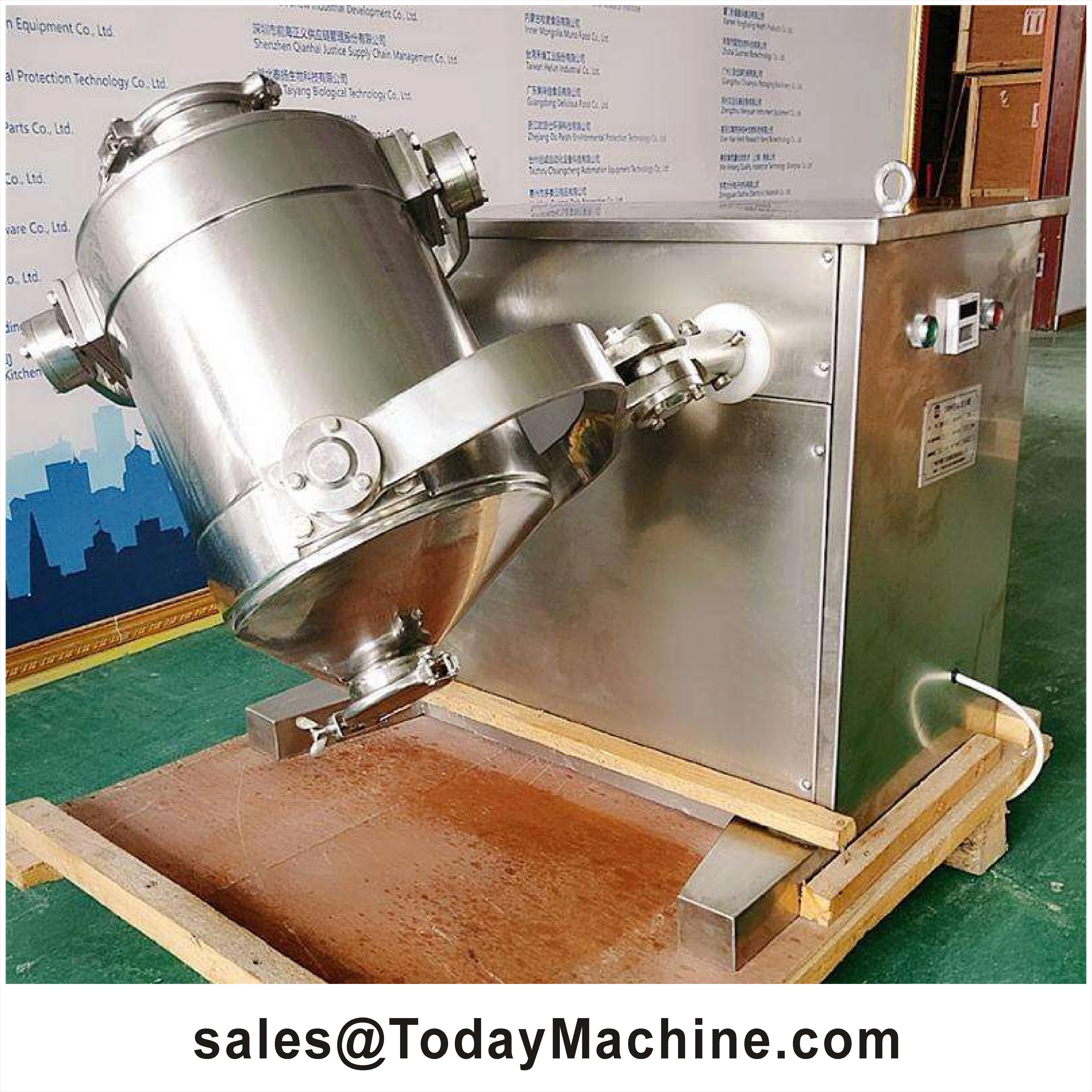 3D Blender Mixer 10L 20L 30L Rotating Drum Laboratory Powder Mixer Machine 3D Motion Mixing Machine
3D Blender Mixer 10L 20L 30L Rotating Drum Laboratory Powder Mixer Machine 3D Motion Mixing Machine