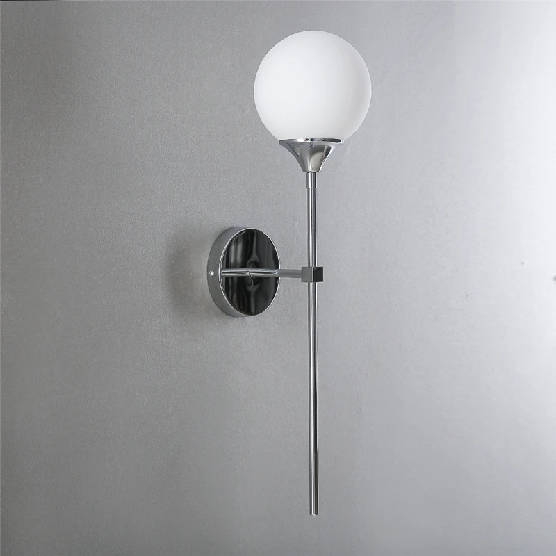 Modern Wall Lamp Creative Silvery Sconces Round Glass Nordic Lighting Fixture Home Bedside Living Room Kitchen Decoration Lights
Modern Wall Lamp Creative Silvery Sconces Round Glass Nordic Lighting Fixture Home Bedside Living Room Kitchen Decoration Lights