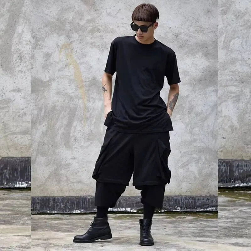 Летние мужские брюки-карго, новые прямые брюки с двумя трехмерными карманами, модные брюки большого размера Seven
Летние мужские брюки-карго, новые прямые брюки с двумя трехмерными карманами, модные брюки большого размера Seven