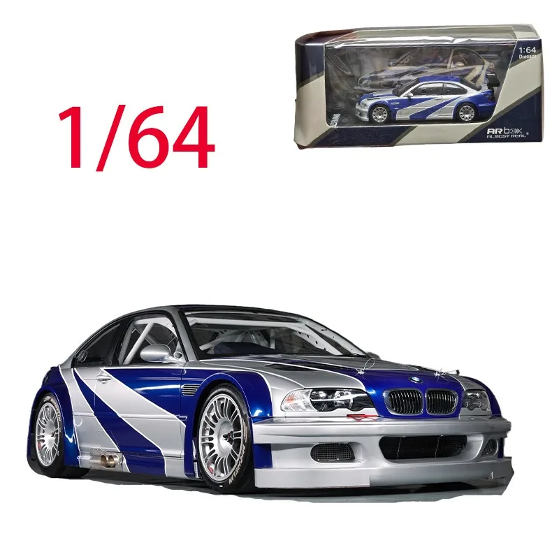 AR Diecast 1/64 Scale BMW Alloy Car Model BMW M3 GTR E46 Play Vehicles Toys for Boys Original Box Racing Car Collection
AR Diecast 1/64 Scale BMW Alloy Car Model BMW M3 GTR E46 Play Vehicles Toys for Boys Original Box Racing Car Collection