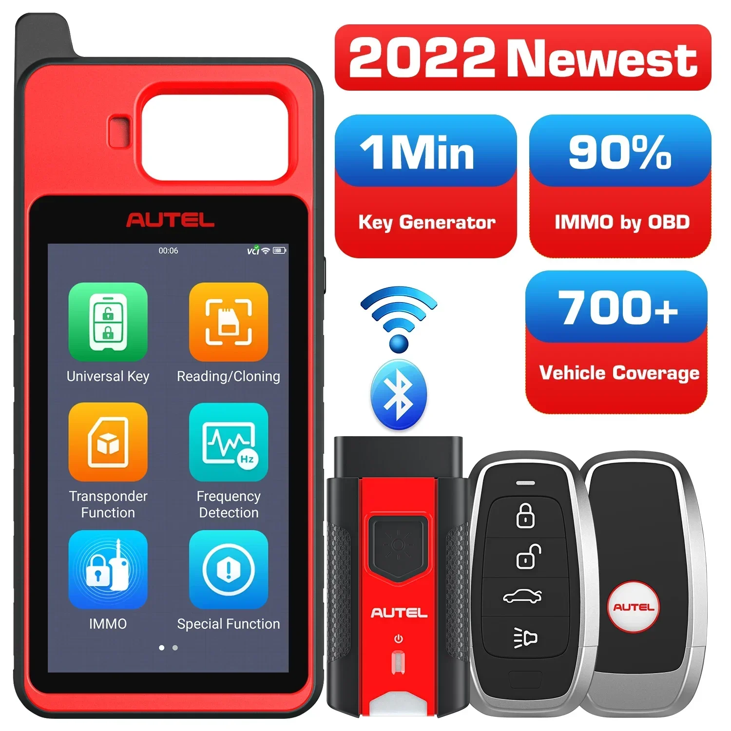 Autel KM100E Инструмент для программирования ключей Автомобильный диагностический сканер Бесплатное обновление ключевого программатора PK IM508
Autel KM100E Инструмент для программирования ключей Автомобильный диагностический сканер Бесплатное обновление ключевого программатора PK IM508
