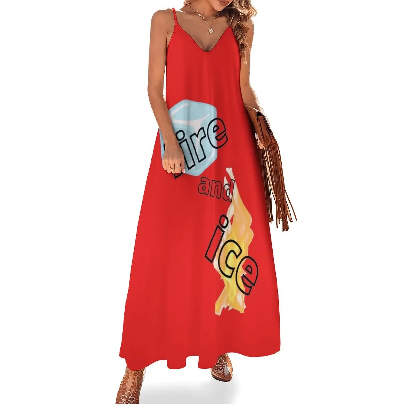 Fire and ice Sleeveless Dress Cocktail of dresses evening dress woman Long dresses summer dresses ladies 2025
Fire and ice Sleeveless Dress Cocktail of dresses evening dress woman Long dresses summer dresses ladies 2025
