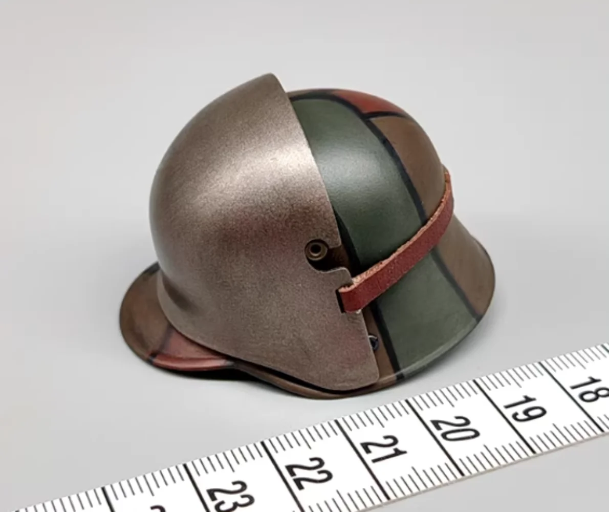 D11015 1/6 Scale Soldier Metal Helmet Model for 12'' MG08 Machine Gunner
D11015 1/6 Scale Soldier Metal Helmet Model for 12'' MG08 Machine Gunner