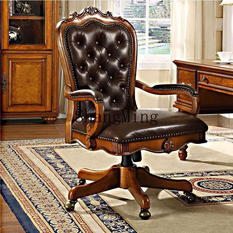 CLL retro carved solid wood to computer home office lifting live streaming host chair
CLL retro carved solid wood to computer home office lifting live streaming host chair