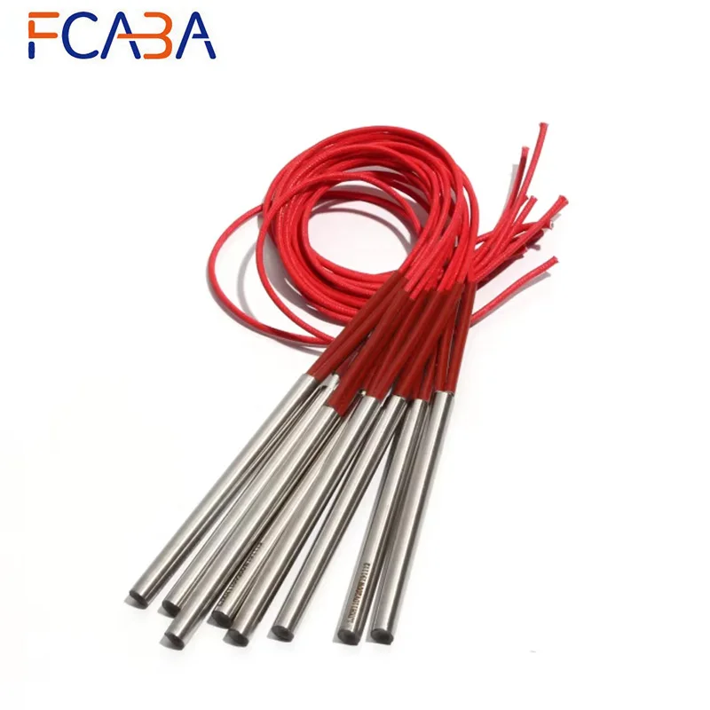 10PCS 12mm 120~135mm 201SUS Cartridge Heater 110V/220V/380V Single Head Heating Tube 350W/370W/380W/390W/400W Resistance Part
10PCS 12mm 120~135mm 201SUS Cartridge Heater 110V/220V/380V Single Head Heating Tube 350W/370W/380W/390W/400W Resistance Part