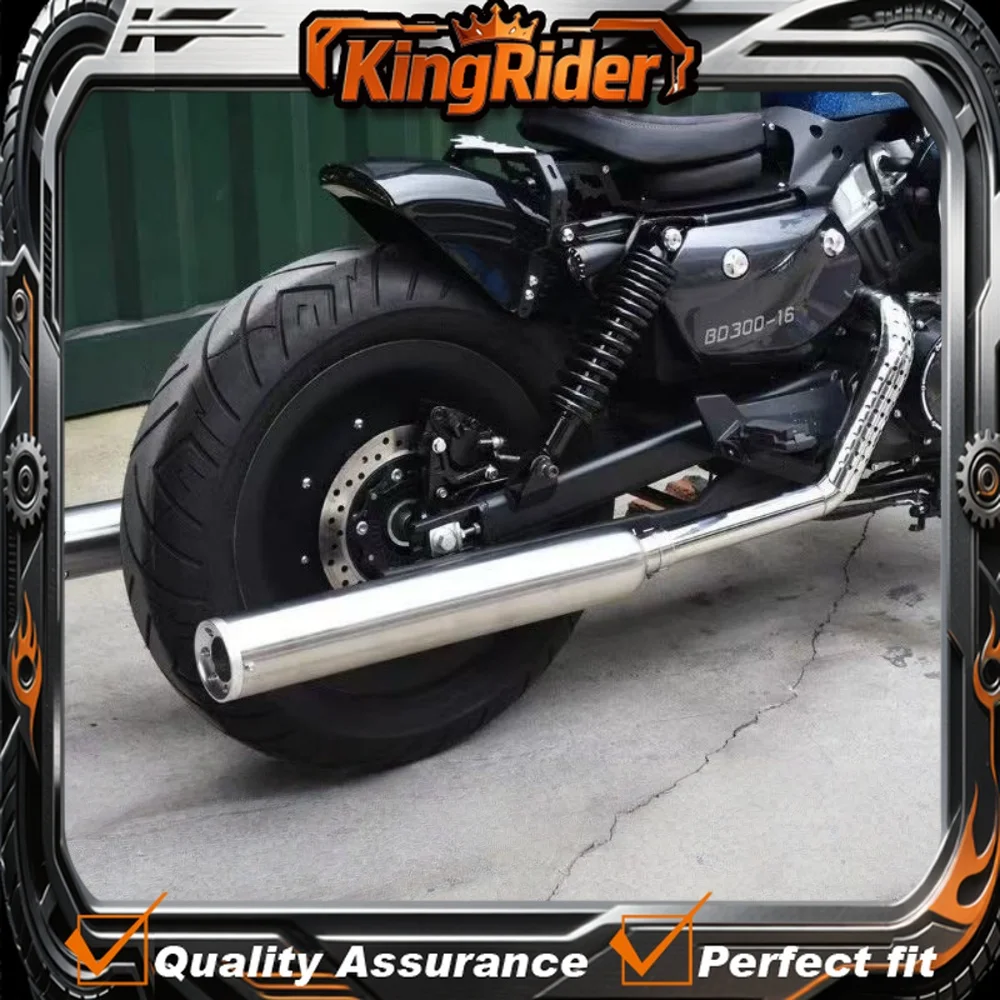 【Supreme quality】BENDA ROCK250/300 refitted Cobra's full-length exhaust pipe has a deep and deep sound.
【Supreme quality】BENDA ROCK250/300 refitted Cobra's full-length exhaust pipe has a deep and deep sound.