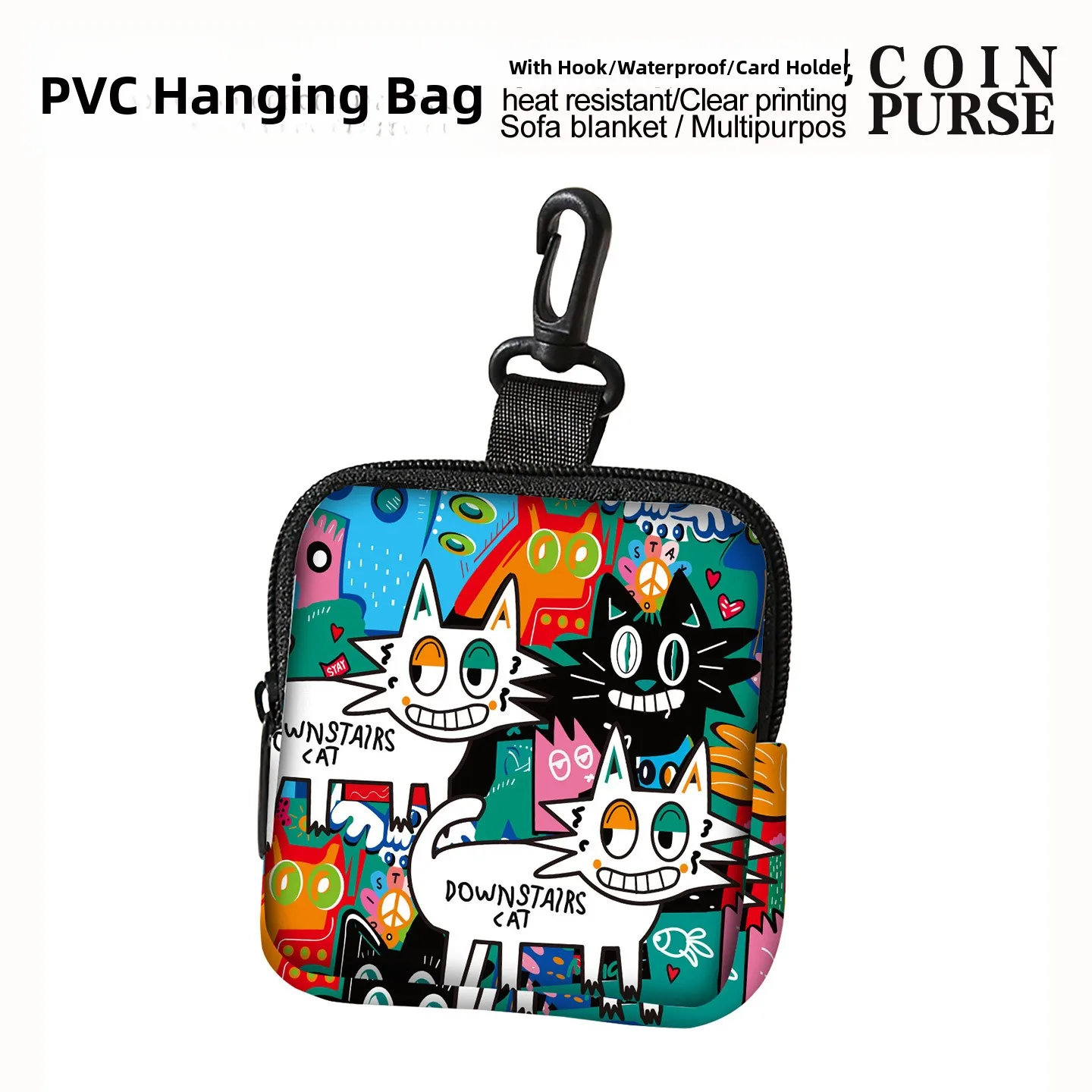Fashionable Leather Coin Purse Hook Earphone Bag Waterproof Zipper Storage Bag Multi-Functional Zipper Wallet for Kids
Fashionable Leather Coin Purse Hook Earphone Bag Waterproof Zipper Storage Bag Multi-Functional Zipper Wallet for Kids
