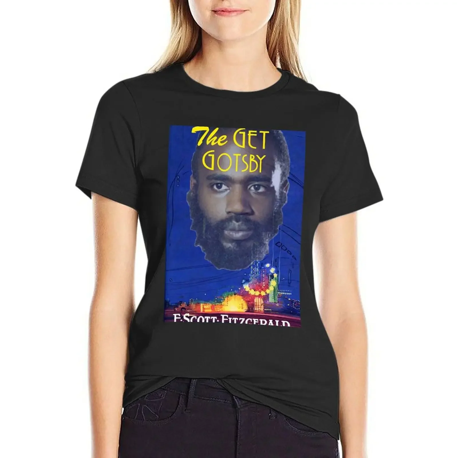 The Get Gotsby T-Shirt quick drying quick-drying oversized Female clothing western t-shirt dress for Women
The Get Gotsby T-Shirt quick drying quick-drying oversized Female clothing western t-shirt dress for Women