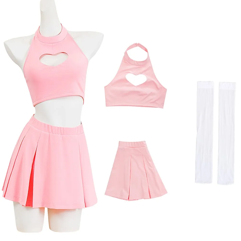 Anime Note Misa Amane Cosplay Costume Fantasia Roleplay Vest Skirt Socks Full Set Halloween Carnival Party Adult Women Suit
Anime Note Misa Amane Cosplay Costume Fantasia Roleplay Vest Skirt Socks Full Set Halloween Carnival Party Adult Women Suit